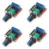1-5PCS Mini DC-DC 4.5V-35V 5A PWM DC Motor Speed Controller 12V 24V Adjustable Module Speed Regulator Control Board Switch