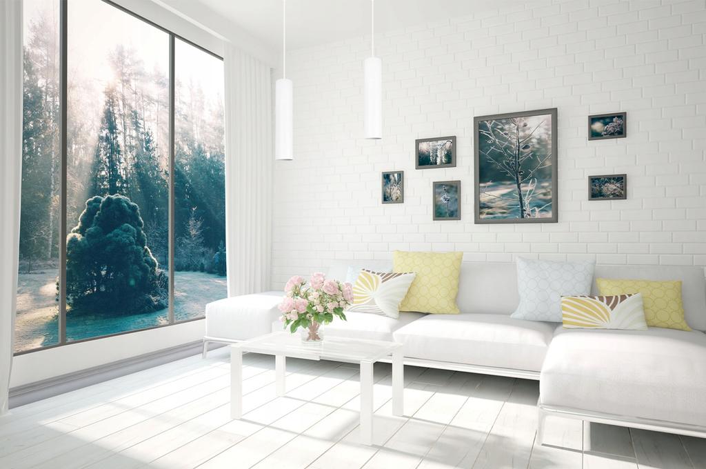 MODERN CEILING HANGING LAMP WHITE LED LAMP