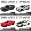 Car Model Alloy Dodge Srt Hellcat With Sound Light For Kids Playroom