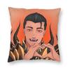 World Of Warcraft Neltharion Deathwing Square Pillowcase Polyester Linen Velvet Pattern Decor Throw Pillow Case Cushion Cover