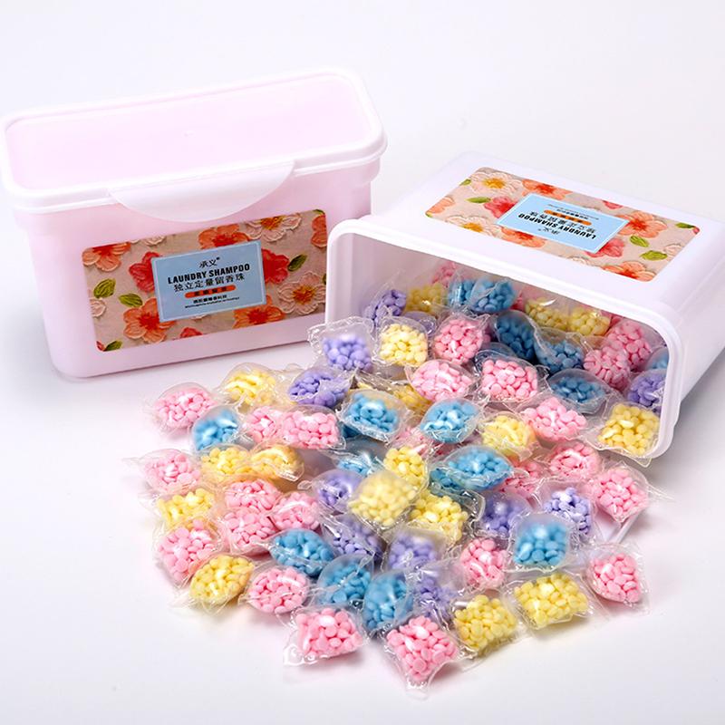 50/100 шт. гранулы для ароматизации белья, шарики-капсулы для моющего средства, для стиральной машины, диффузор для одежды, усилитель аромата духов