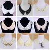 Diamond Women Shirt False Collars Crystal Removable Collar For Women Fake Collar Detachable Diamond Lacklace Nep Kraagie