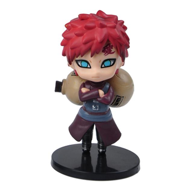 Фигурки Наруто Аниме Модель Узумаки Наруто Хьюга Хината Сакура Итачи Джирая Гаара Q Версия ПВХ Милая Кукла Дети Подарочные Игрушки