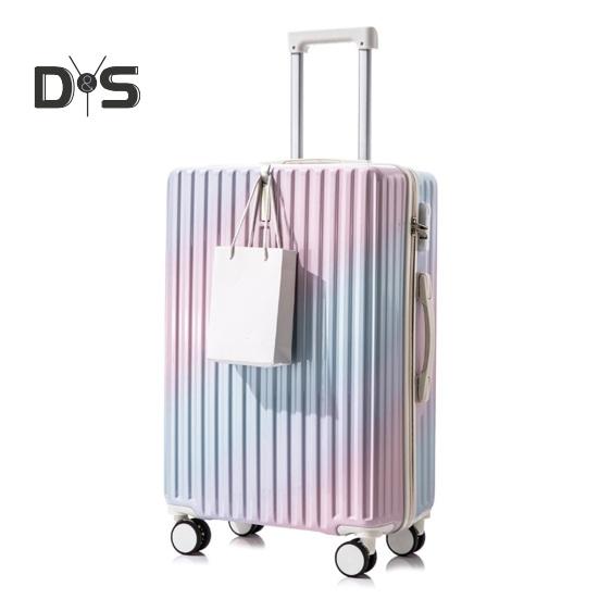 20/24-дюймовый чемодан с жестким корпусом, устойчивым к царапинам, с USB-интерфейсом, подстаканником и кодовым замком, бесшумный чемодан с вращающимся колесом