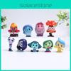 Миниатюрные фигурки эмоций из мультфильма «Головоломка» из ПВХ, коллекционные игрушки, забавные и красочные дизайны
