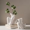 Unique Design Body Shape Vase Ceramic Modern Body Art Vase Home Decor Creative Flower Pot Living Room Decoration Vases