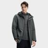 FILA White Removable Three-In-One Fashion Simple Classic Casual Versatile Comfortable Warm Two-Piece Cotton Jacket Men jackets F11M613902FCC