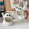 Creative Ghost Ceramic Ashtray Dormitory Home Living Room Gift For Boyfriend Personalized Gifts Cute Home Decor YLE434