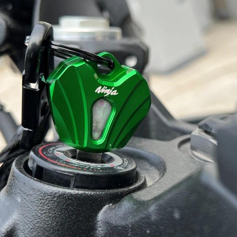Для KAWASAKI Z900 Z650 Z900RS Z1000 Z400 Ninja 650 400 ZX6R 1000SX ZX10R Защитный чехол для ключей, декоративные аксессуары для брелоков