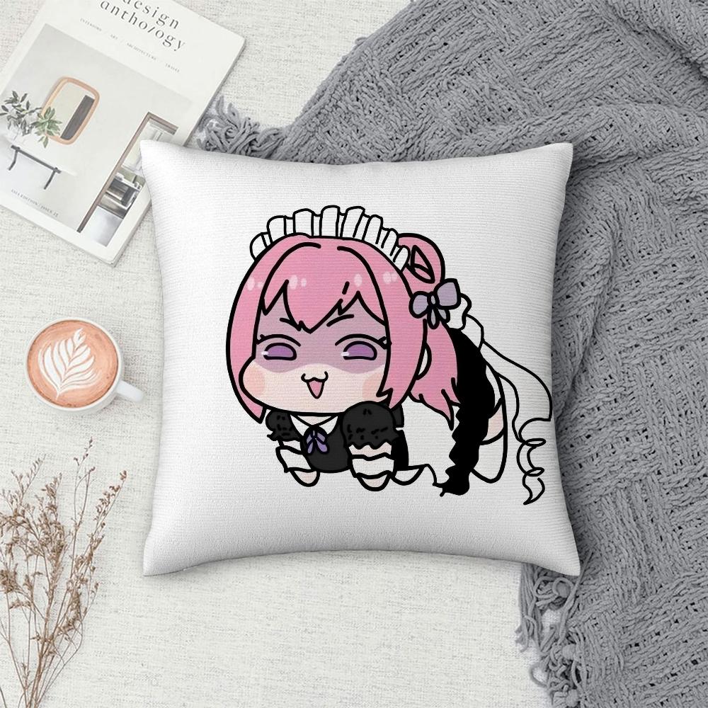 Чехол на подушку с принтом аниме N-Nikke DORO Doll, декоративный для дивана, дома, двусторонний, квадратный, из плюша, наволочка для декоративной подушки