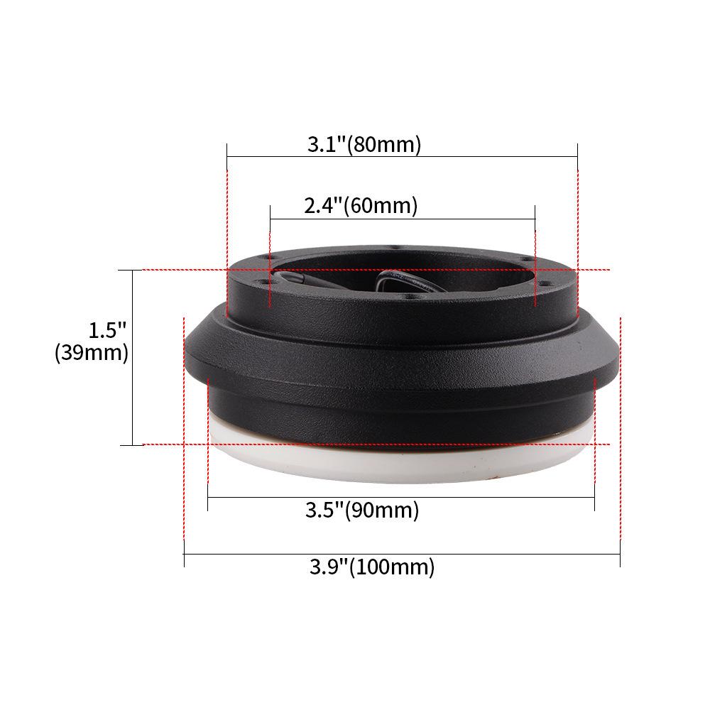 Steering Wheel Hub Adapter Base Boss Kit for Honda Civic EK130H / EG 110H Car Modification Parts
