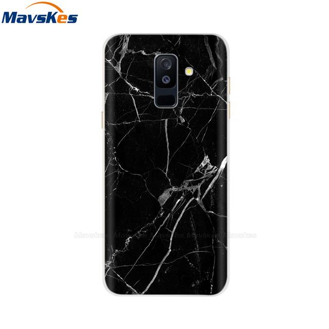 Силиконовый чехол для Samsung Galaxy A6, чехол для двух SIM-карт, Sm A600 A600f, чехол для Samsung A6 Plus A605 A605f, чехол