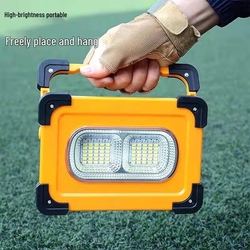 Портативный аварийный фонарь с быстрой зарядкой от солнца и Power Bank