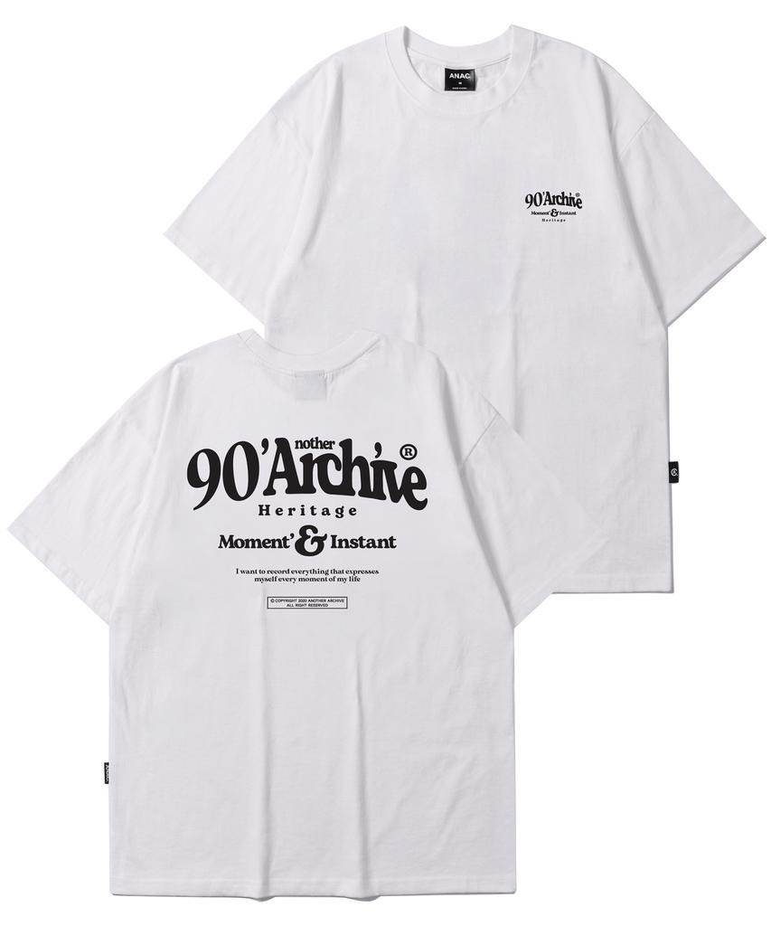 Еще одна футболка с коротким рукавом из архива 90-х с логотипом Heritage_Темно-синий