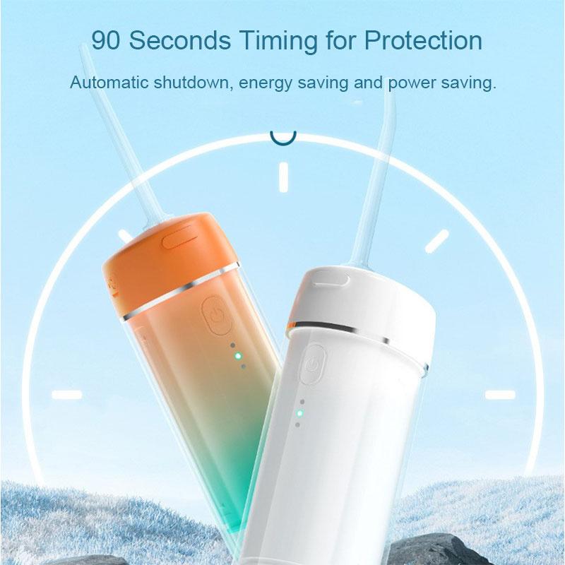 Water Flosser Cordless For Teeth With 4 Types Of Nozzles Mini Portable Oral Irrigator Teeth Cleaner Pick