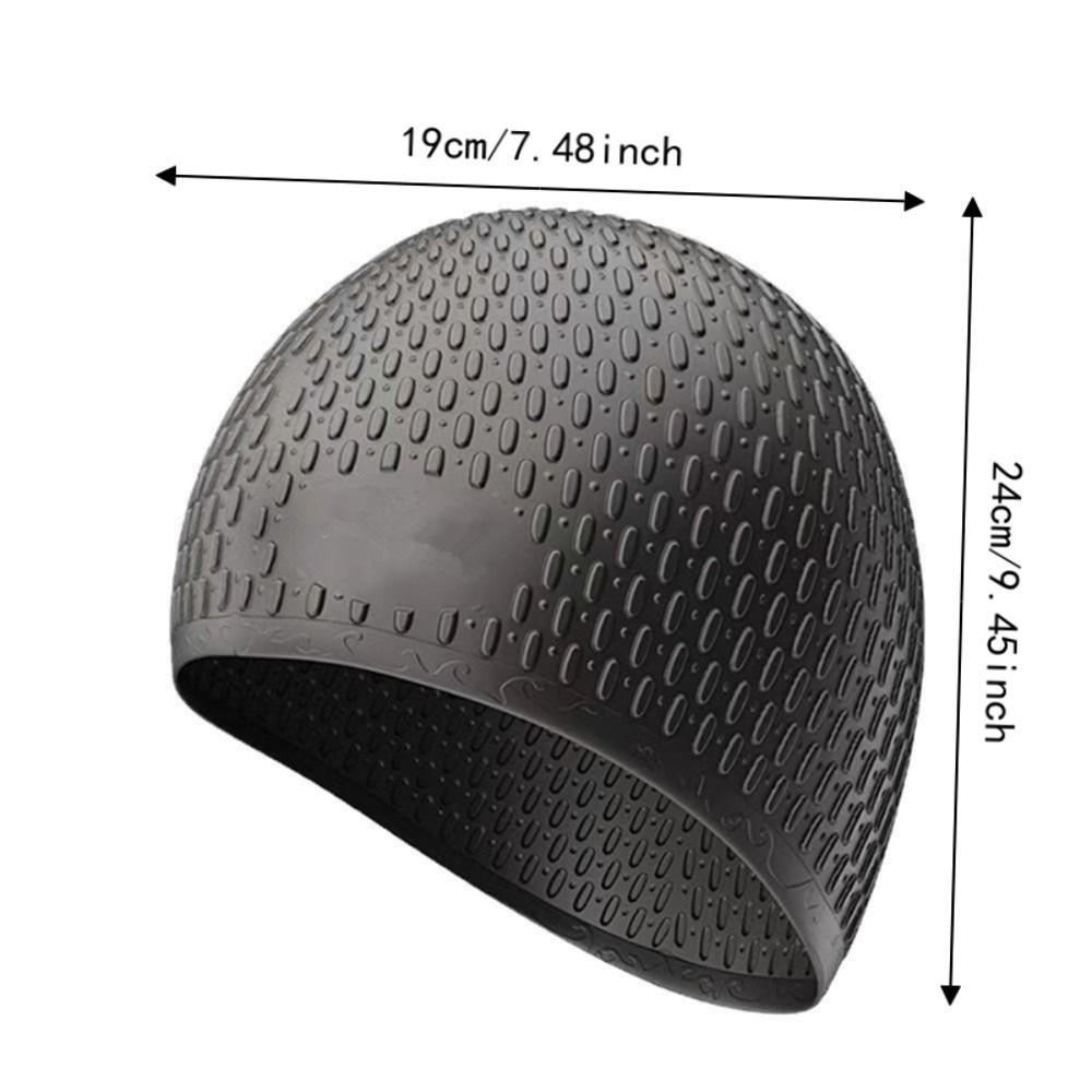 Soft Diving Hat High Elasticity Pool Headgear Unisex Bathing Caps Water Activities
