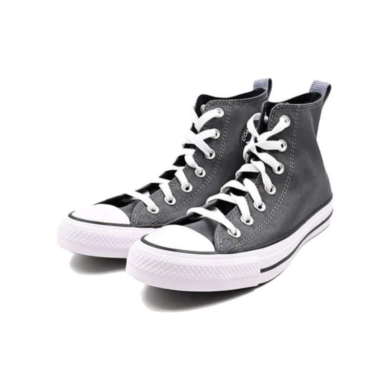 Converse Chuck Taylor All Star Simple Daily Wear Durable Breathable High-top Canvas Shoes Unisex Gray