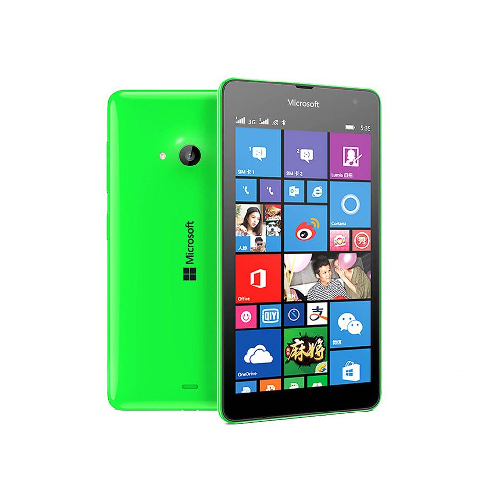 Восстановленный оригинальный смартфон Nokia Lumia 535 с четырехъядерным процессором, двумя SIM-картами/одной SIM-картой, разблокированный, мобильный телефон Windows, с 1/2 SIM-картами