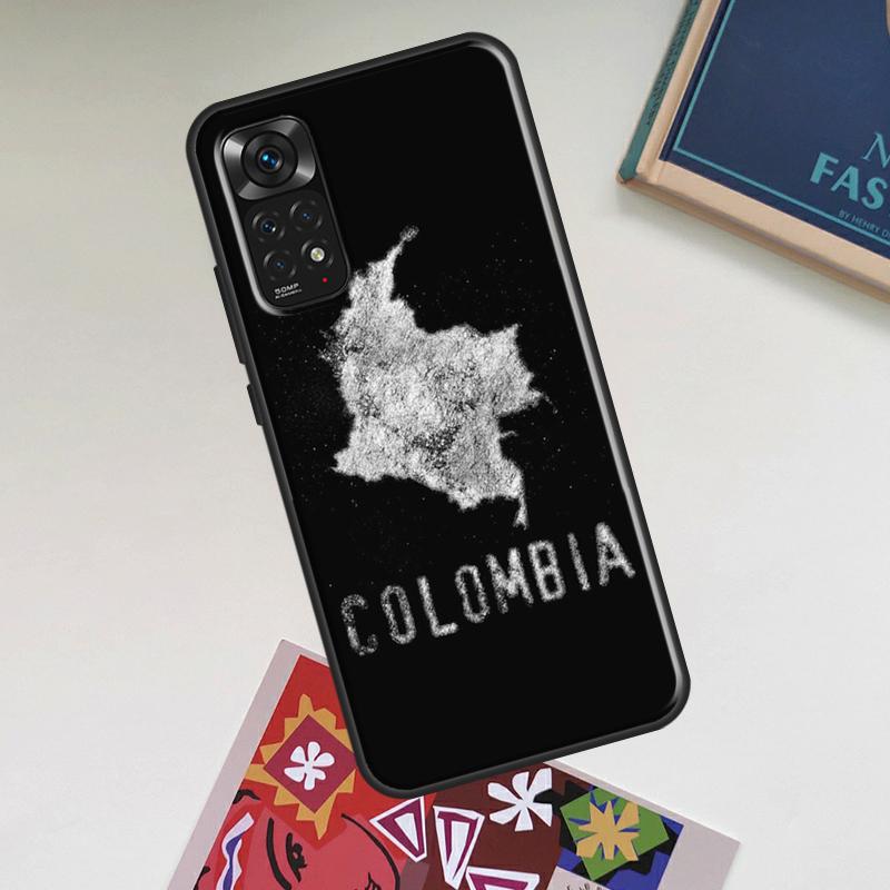 Colombia Flag Case For Xiaomi Redmi Note 13 14 Pro 9 10 11 12 9S 10S 11S 12S Redmi 14C 13C 10C 12C Cover