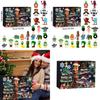 Italian Brainrot Al Acrylic Christmas Countdown Calendar With Character Figures For Holiday Decor