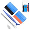 Vitzee® Car Wrapping Film Application Tool Kit, 1 Carbon Sheeting Felt Squeegee Spatula, 1