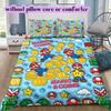 Mario anime character Soft and Comfortable Duvet Cover, Children's Bedding Set Gift, Extra Large Size, Various Sizes Available