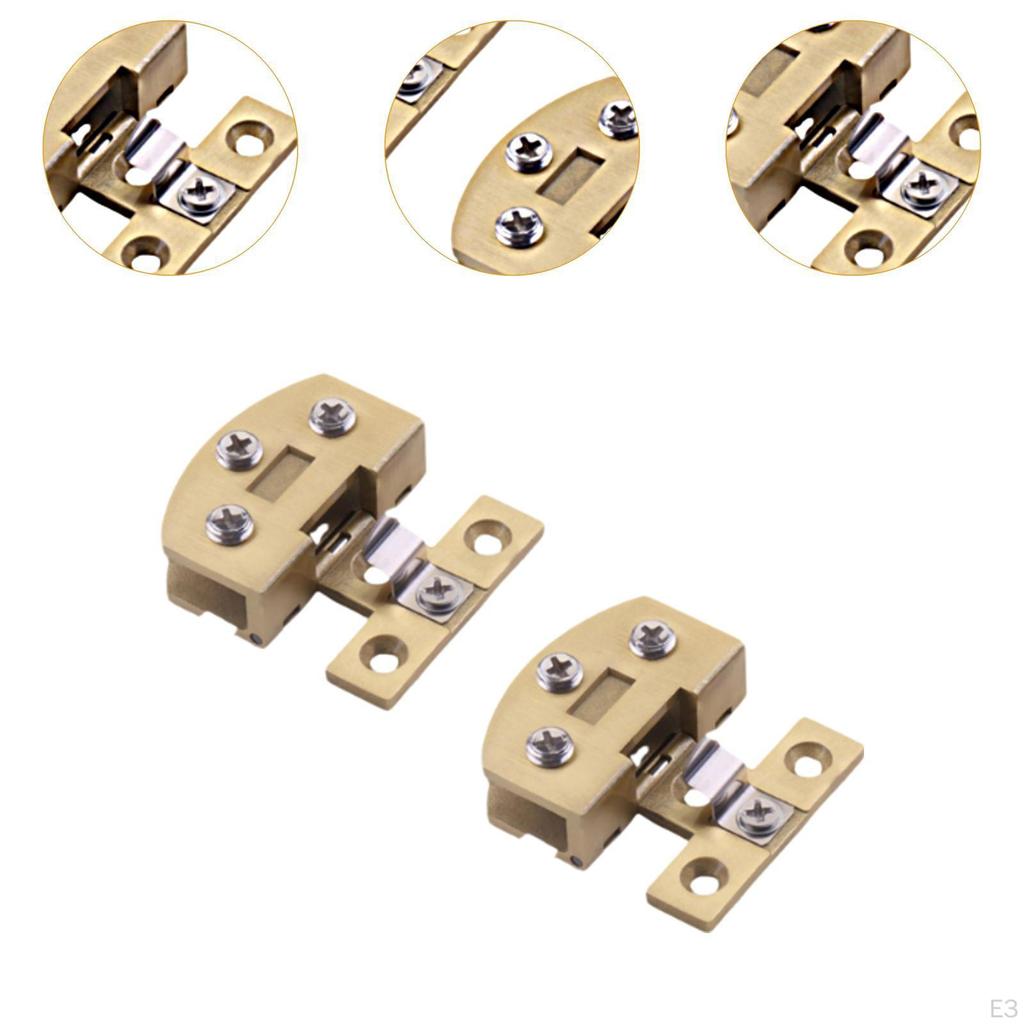 2 шт. петли для стеклянной двери шкафа, запасная часть, боковые петли 90° для шкафов для домашних животных