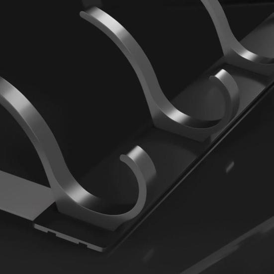 Сверхпрочная вешалка для одежды, крючки, высокая грузоподъемность, простая установка, наддверная