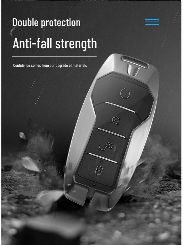 BYD Key Case for 21 Models: Song Pro, Han EV, Tang DM-i, Qin Pro, Song MAX, Yuan, S7, Plus