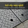 Heavy-Duty Rubber Curb Ramp