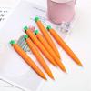 Cute Carrot Cactus Corn Cartoon Stationery Press Pencil Soft Gel Pen Mechanical Pencil