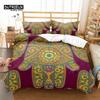 Hamsa Hand Duvet Cover Set Microfiber Golden Lucky Hand Of Fatima Bohemian Quilt Cover Black Gold Bedding Set Queen Room Decor