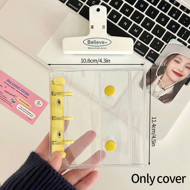 Binder Photo Album 3inch Kpop Photocard Holder Idol Card Collect Book Binding Machine Photocards Kpop Storage Albums Kpop Card