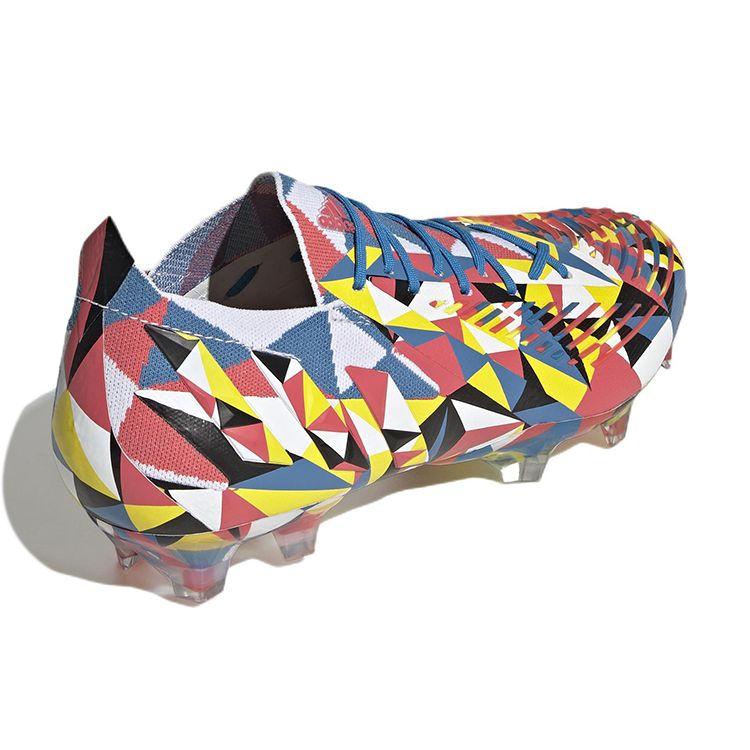 Adidas Predator Edge.1 FG Geometric Мужские кроссовки Синие Ярко-Синие Team-Yellow GX3909