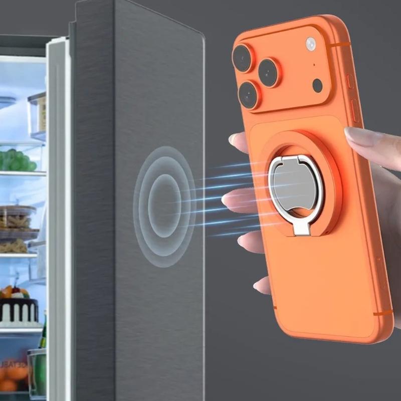 Держатель-подставка с захватом для пальцев, двусторонний магнитный держатель, крепление для телефона, подставка-kickstand для мобильного телефона, складная подставка для телефона 17 16 15