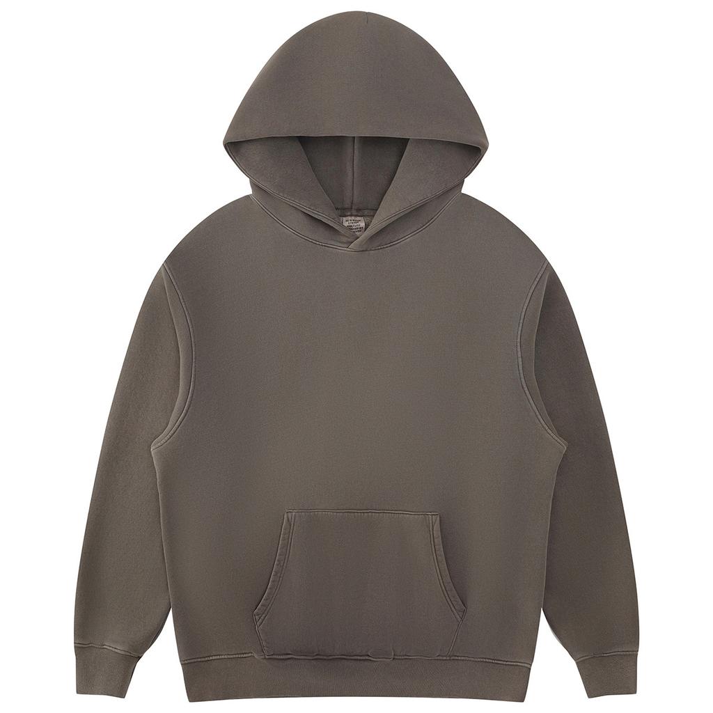 40G чистый хлопок тяжелый стираный старый свитер с капюшоном мужской американский ретро модный парный худи