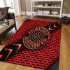 FC Bayern München2 Flannel Pattern Square Carpet,Area Rug,Carpet Rug for Living Room Bedroom Sofa Playroom Decor,Non-slip Floor Mat