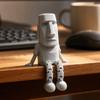 3D-печатная сидящая фигурка Настольное украшение Креативная игрушка Скульптура