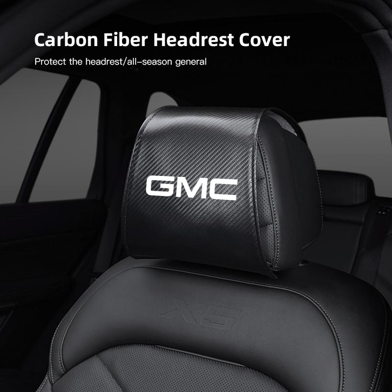 2PCS Car Headrest Protector Cover Interior Accessories For Mercedes Benz AMG W203 W205 W206 W211 W220 W212 W201 W210 Brabus SU1
