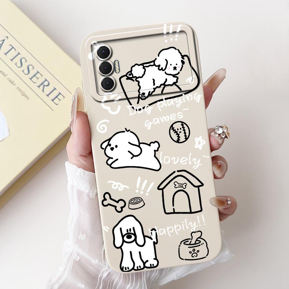 For Tecno Spark 8P Case Cute Astronaut Cartoon Panda Dragon Cover for Tecno Spark 9T India KG7H Spark8P Capa Funda Soft Silicone