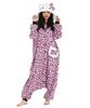 Флисовый кигуруми с персонажем Размер подходит для Sanrio Leopard Kitty [SAZAC] (Один Все)