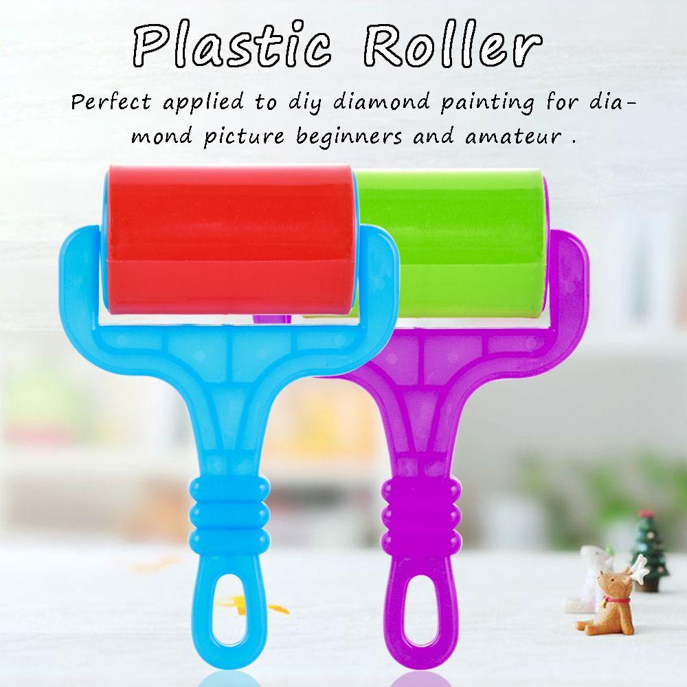 Multifunction 5D Rolling Pin Diamond Painting Roller Cross Stitch Accessories Clay Tool Plastic