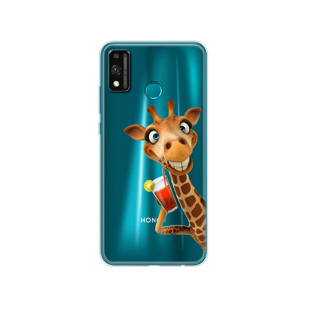 Силиконовый чехол для Honor 9x lite, чехол для телефона huawei Honor 9X lite, мягкий чехол 6,5 дюйма, чехол, чехол, чехол etui, бампер