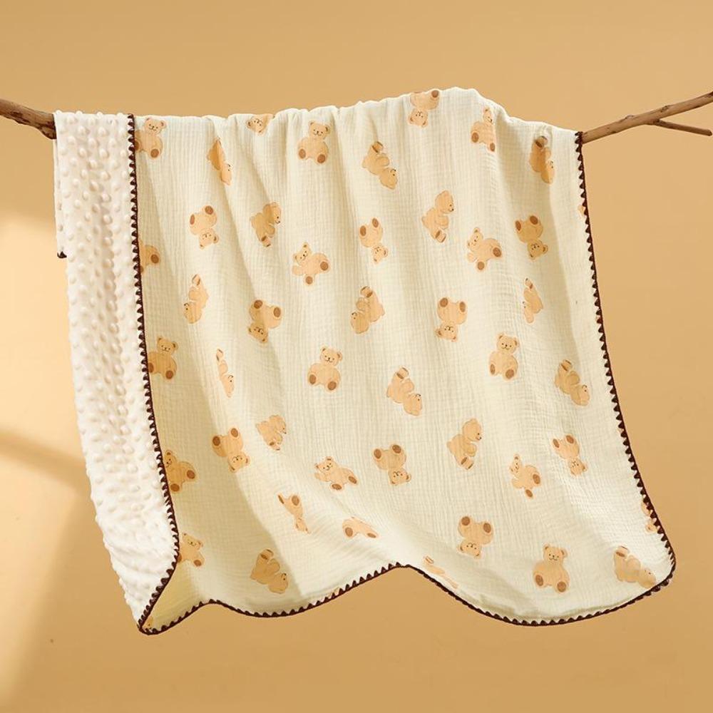 Doudou Blanket Class A Cotton Gauze Soft Baby Bath Towel Newborn Blanket Children'S Quilt Spring And Summer Baby Bag Quilt