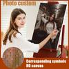 Большой размер DIY ФОТО ИНДИВИДУАЛЬНЫЙ Алмазная картина 5D Вышивка крестом Картина из стразов Алмазная вышивка бисером 5D Домашний декор