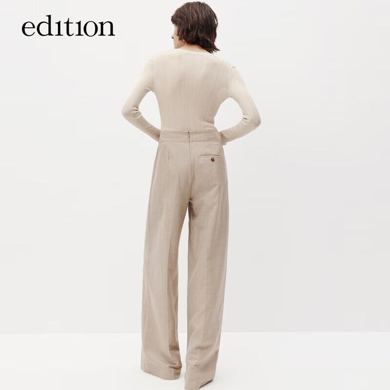 Женский вязаный кардиган из шелка и шерсти с отстегивающейся лентой