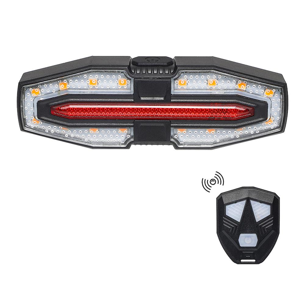 Задний фонарь для велосипеда Компактный размер Ночной велосипедный фонарь Двухцветный задний фонарь для велосипеда Непромокаемый задний фонарь для велосипеда