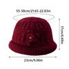 Soft Women's Fisherman Hat Windproof Mom Hat NEW Middle-aged Hat  Keep Warm
