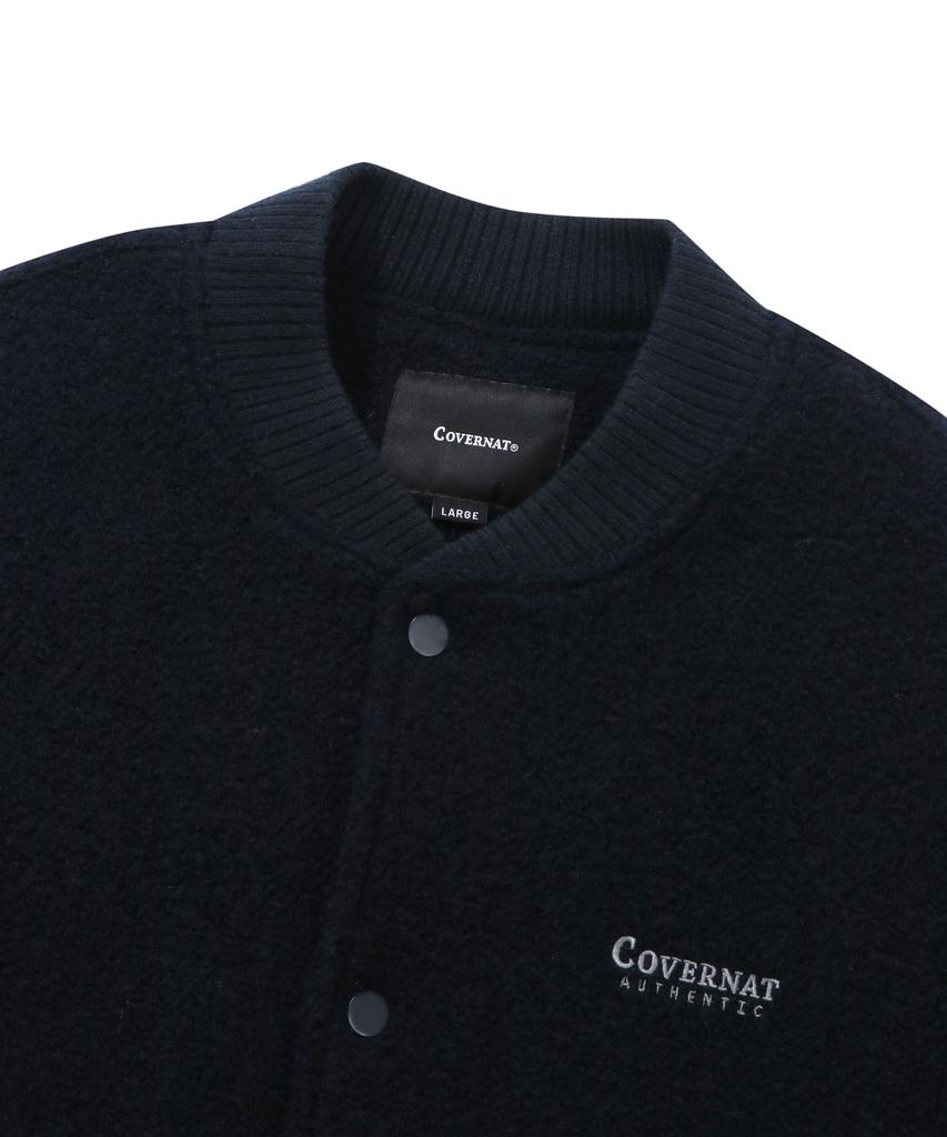 Covernat Boucle Varsity Navy