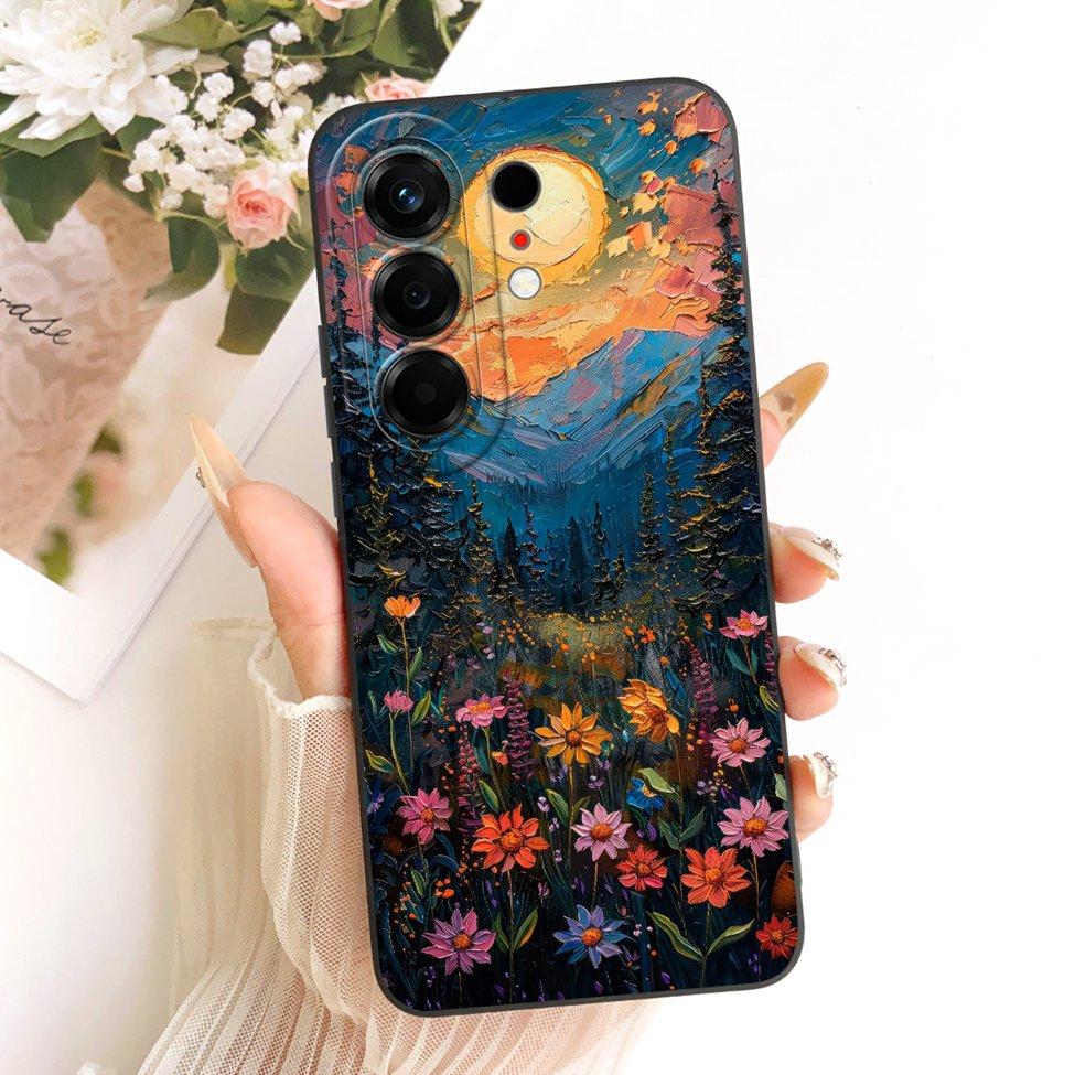 Чехол для Tecno Camon 50 4G Чехол Роскошный Модный Милый Мультяшный Смешной Расписной Силиконовый Funda для Tecno Camon50 4G CN5 Корпус